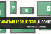 Come adattare le celle Excel al contenuto