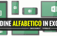 Ordine alfabetico in Excel