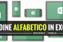 Ordine alfabetico in Excel