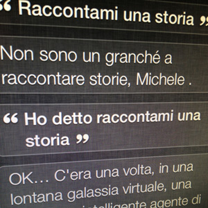 Siri raccontami una storia..