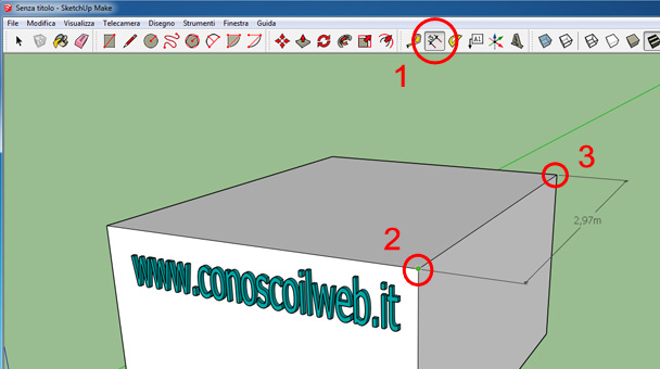 inserire-misure-su-sketchup