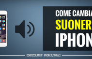 Come cambiare suoneria iPhone