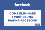 Come eliminare i post di una pagina facebook